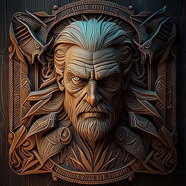 3D model The Witcher (STL)